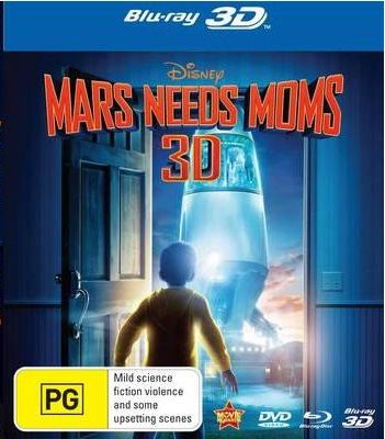 Blu-ray 3D - Mars Needs Moms