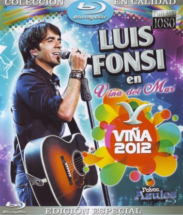 Blu-ray - Vina 2012 - Luis Fonsi