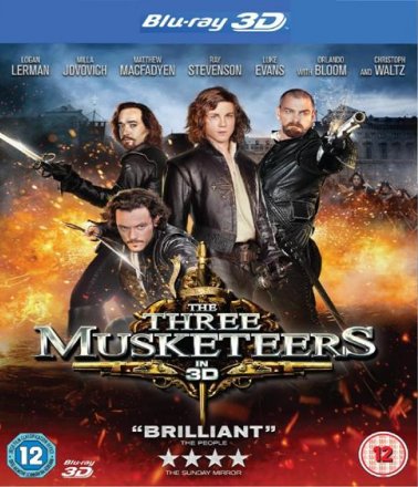 Blu-ray 3D - The Three Musketeers