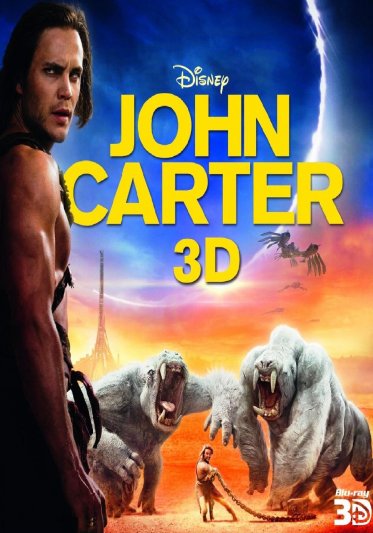 Blu-ray 3D - John Carter (John Carter of Mars)