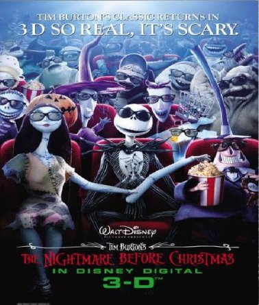 Blu-ray 3D - The Nightmare Before Christmas