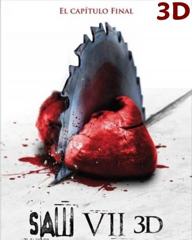 Blu-ray 3D - Saw 3D - The Final Chapter - Saw VII