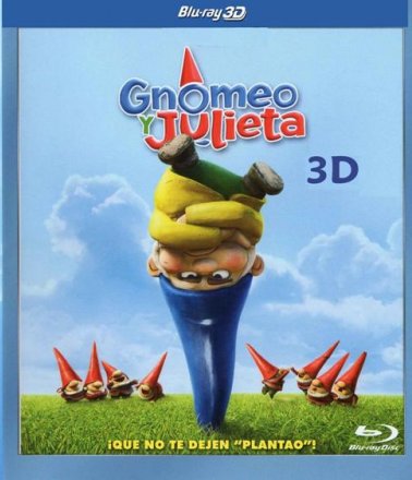 Blu-ray 3D - Gnomeo y Julieta