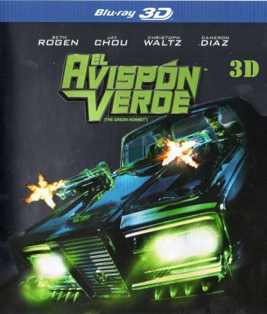 Blu-ray 3D - El Avispon Verde - 2011