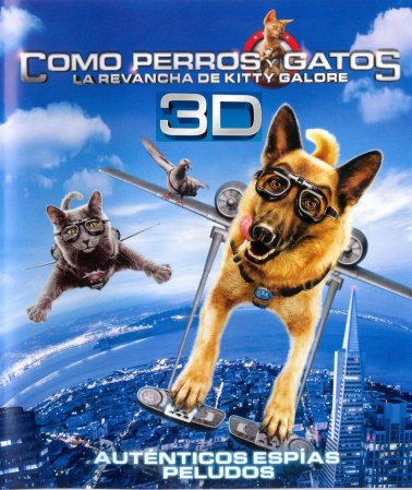 Blu-ray 3D - Cats & Dogs - The Revenge of Kitty Galore