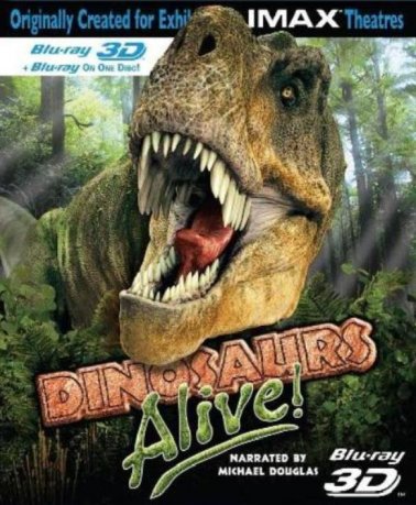 Blu-ray 3D - Dinosaurs - Alive!