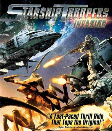 Blu-ray - Starship Troopers - Invasion