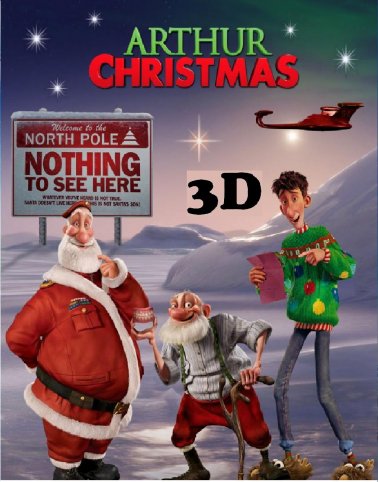 Blu-ray 3D  - Arthur Christmas
