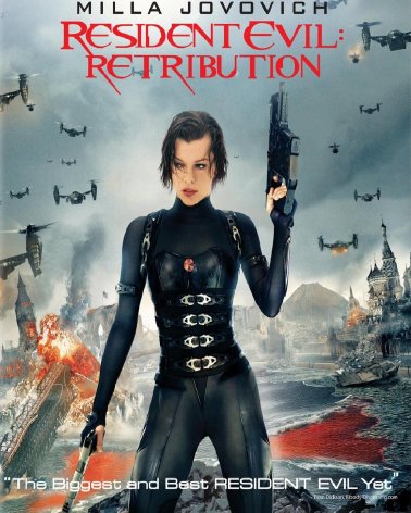 Blu-ray - Resident Evil: Retribution