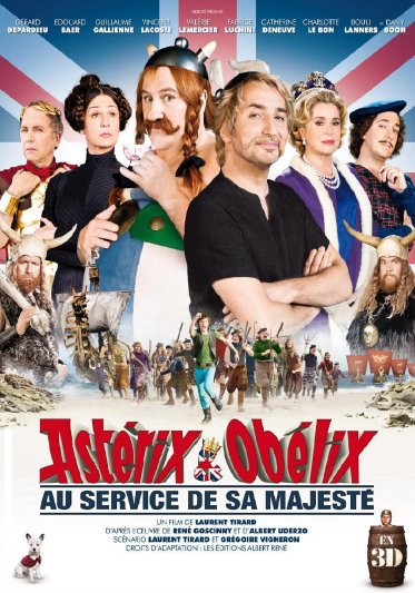 Blu-ray 3D - Asterix et Obelix: Au service de Sa Majesté