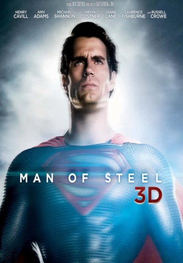 Blu-ray 3D - Man of Steel