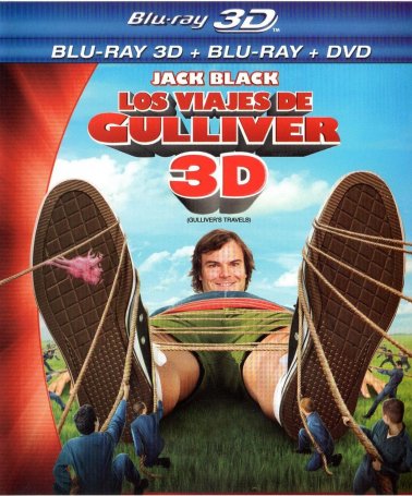 Blu-ray 3D - Los Viajes de Gulliver
