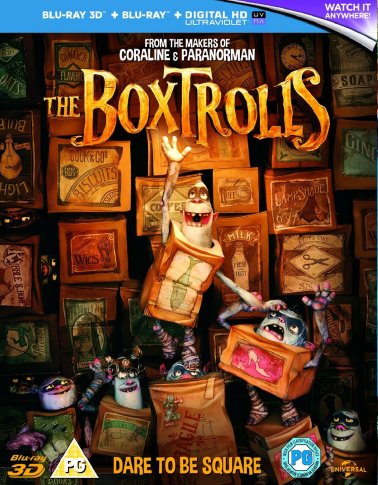 Blu-ray 3D - Los Boxtrolls