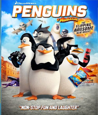 Blu-ray - Los pinguinos de Madagascar