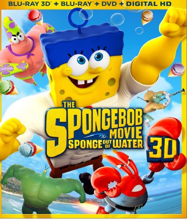 Blu-ray 3D - Bob Esponja: Un heroe fuera del agua