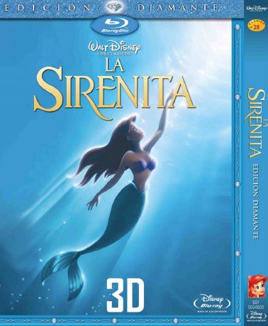 Blu-ray 3D - La Sirenita