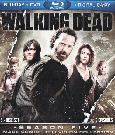 Blu-ray - The Walking Dead - Temporada 5