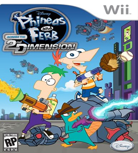 Wii - Phineas and Ferb Across the 2nd Dimension