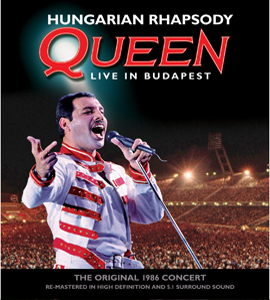 Blu-ray - Hungarian Rhapsody: Queen Live in Budapest '86 - Queen Live in Budapest: Magic Tour: Live in Budapest