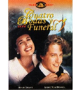 Blu-ray - Four Weddings and a Funeral