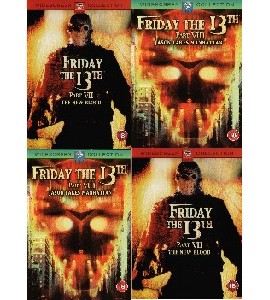 Blu-ray - Friday the 13th - Part 7 and 8 (Friday the 13th, New Blood)(