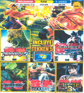 PC DVD - Colección Tekken (hasta tekken 5)