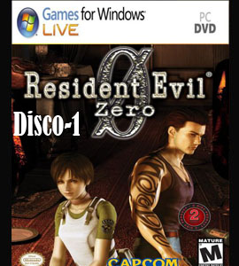 PC DVD - Resident Evil 0 (Zero) Disco-1