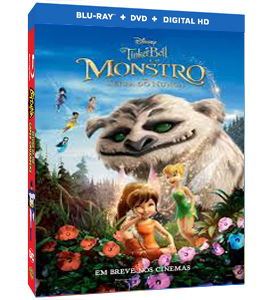 Blu-ray - Tinker Bell and the Legend of the NeverBeast - Blu-ray - Tinker Bell e o Monstro da Terra