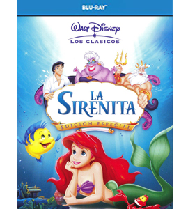 Blu - ray  -  The Little Mermaid