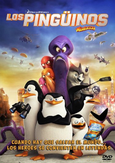 Los pinguinos de Madagascar