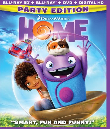 Blu-ray 3D - Home: No hay lugar como el hogar