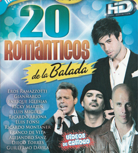 20 romanticos de la balada